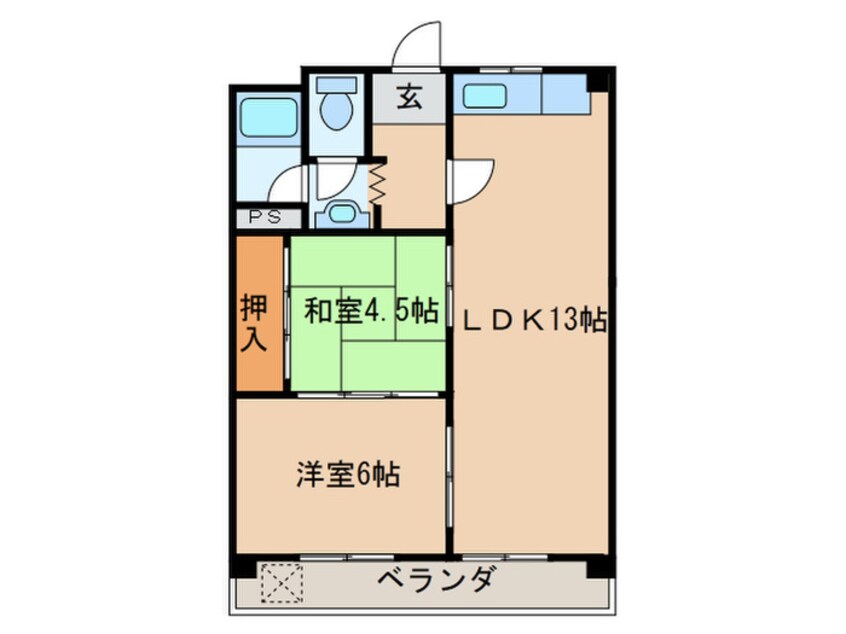 間取図 清邦産業ビル