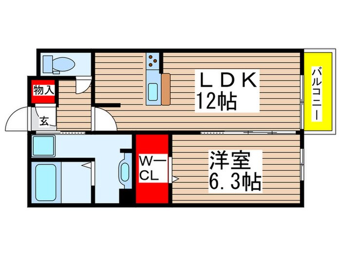 間取り図 メゾンメルベーユ