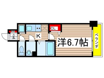 間取図 プレサンス金山デュアル（1203）