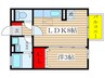 リ－ブラ 1LDKの間取り