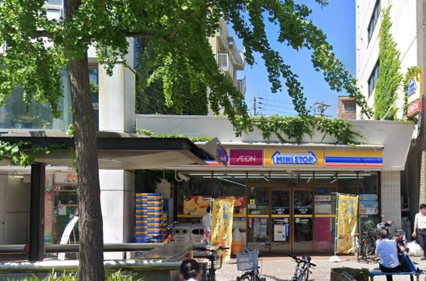 ミニストップ車道店(コンビニ)まで450m ファステート葵桜通リブレ