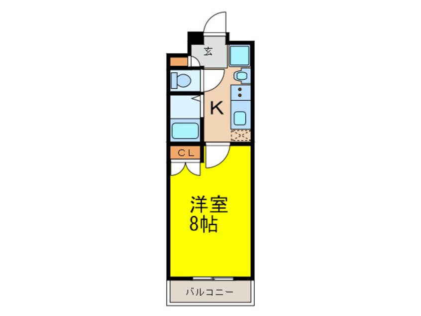 間取図 パルティール上前津