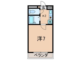 間取図 クレックス大曽根