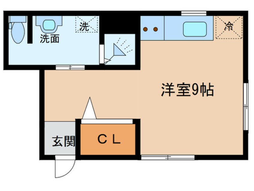 間取図 松ノ木町賃貸