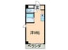 一富士マンション 1Rの間取り