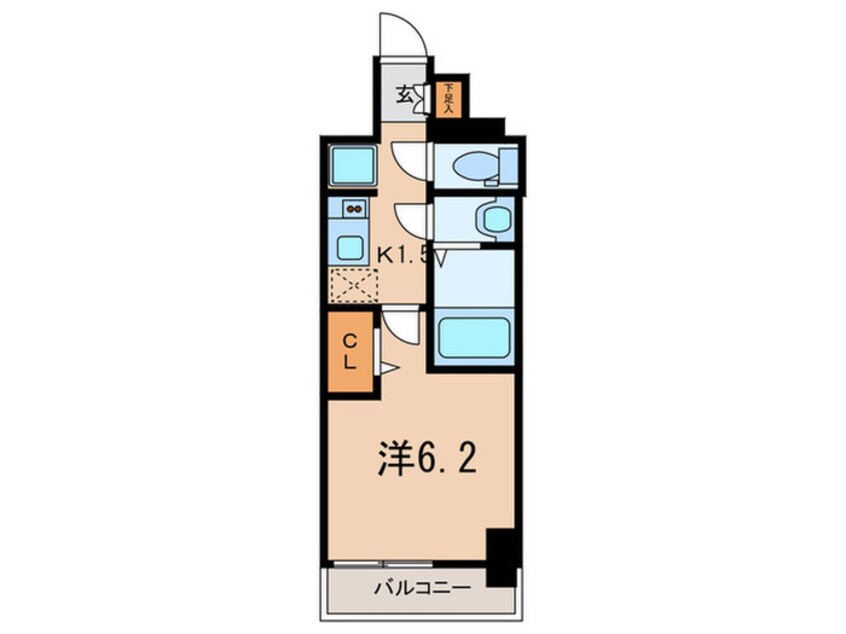 間取図 プレサンスNAGOYAシティオ