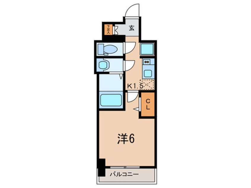 間取図 プレサンスNAGOYAシティオ