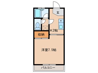 間取図 オリエンタルヒルズ