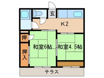 間取図 シティハイムはせがわ