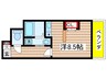 プランドールごきそ 1Rの間取り