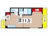 ア－バントリコンプレ－ル 1Rの間取り