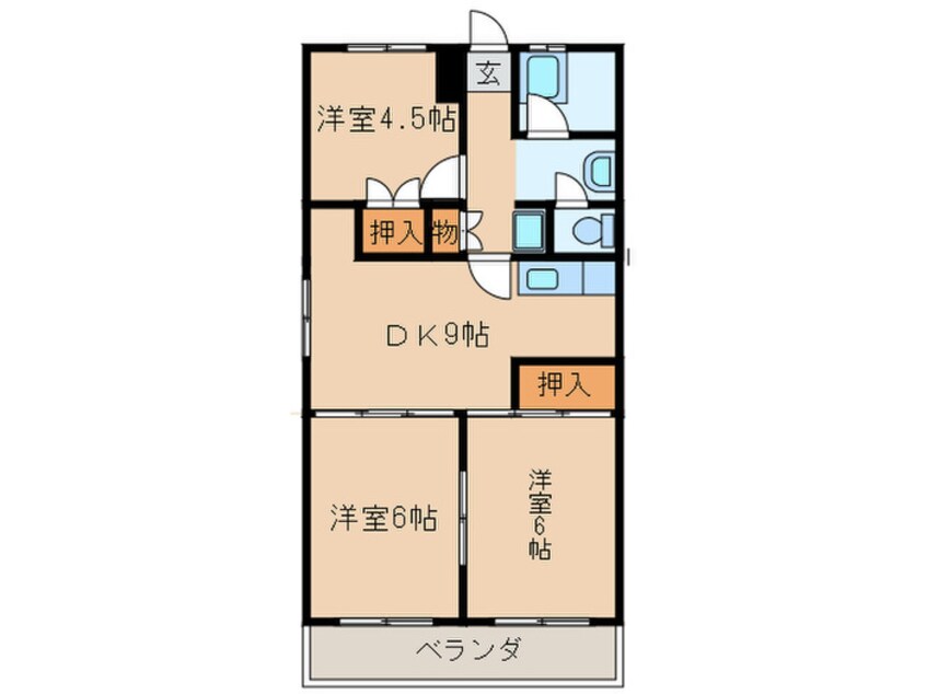 間取図 マンション友親