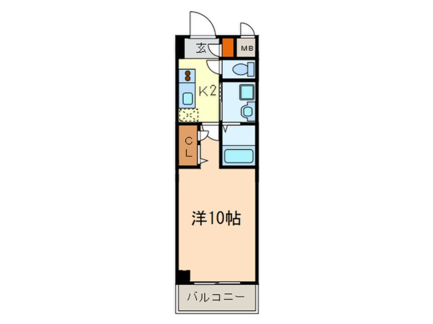 間取図 ファ－ニッシュ山王
