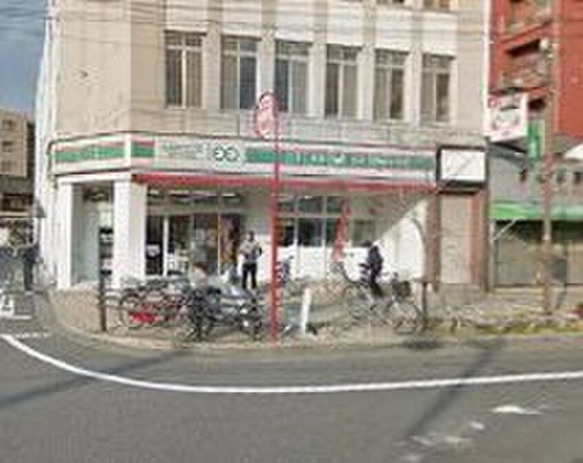 100円ローソン(コンビニ)まで470m ファ－ニッシュ山王