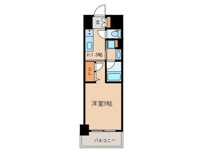 間取図 GRAND ESPOIR 車道