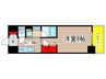GRAND ESPOIR 車道 1Kの間取り