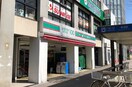 ローソンストア100車道店(コンビニ)まで180m GRAND ESPOIR 車道