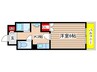 Ｓ．Ｓビル 1Kの間取り