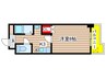 Ｓ．Ｓビル 1Kの間取り
