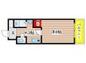 Ｓ．Ｓビル 1Kの間取り
