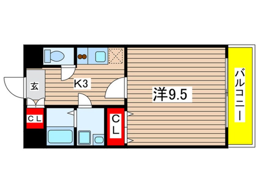 間取図 サンハイム桜山