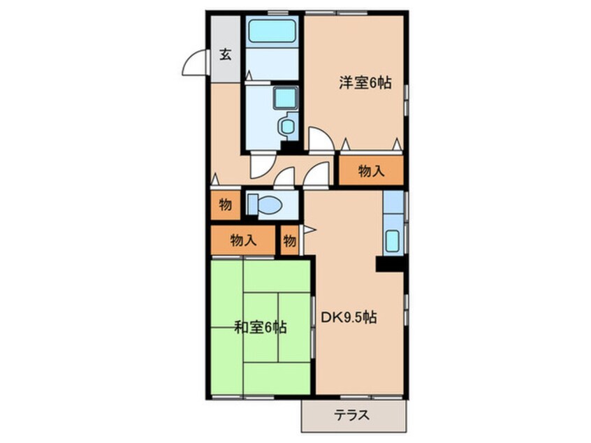 間取図 リマーニ江松