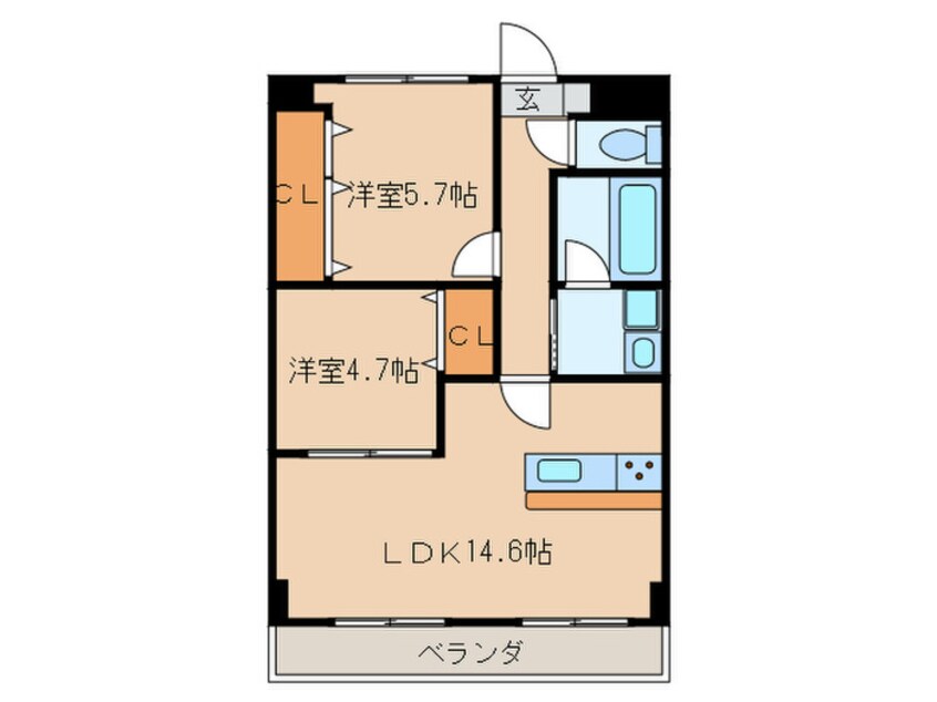 間取図 マカリイ