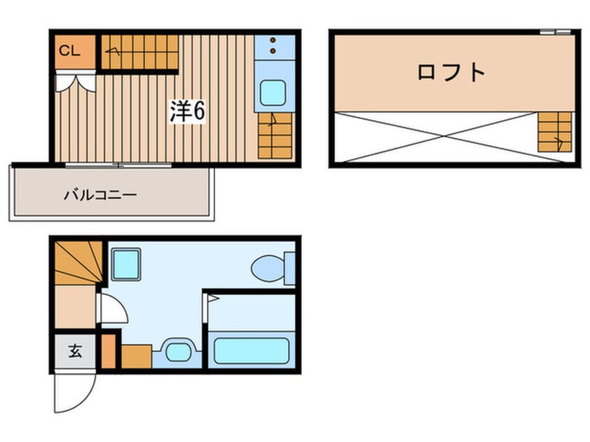 間取図 トリスアパートメント