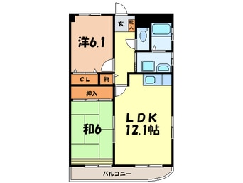 間取図 ベルドミ－ル藤