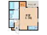 REGALEST　要 1Rの間取り