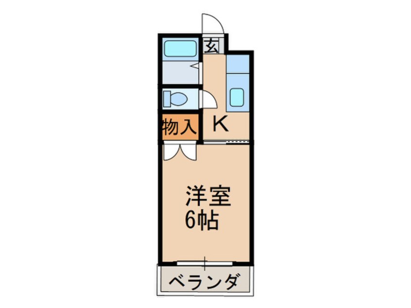間取図 ホ－メスト東山