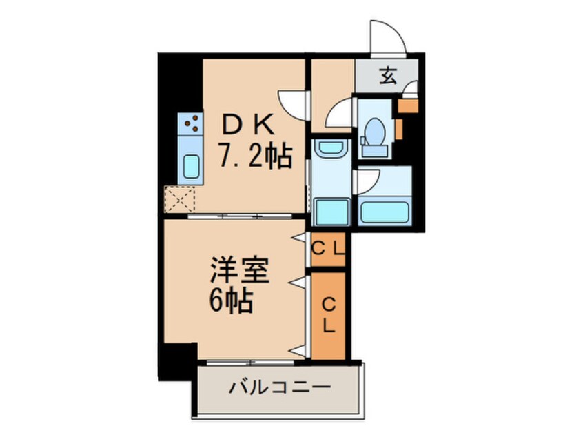 間取図 笹島アイサンメゾン