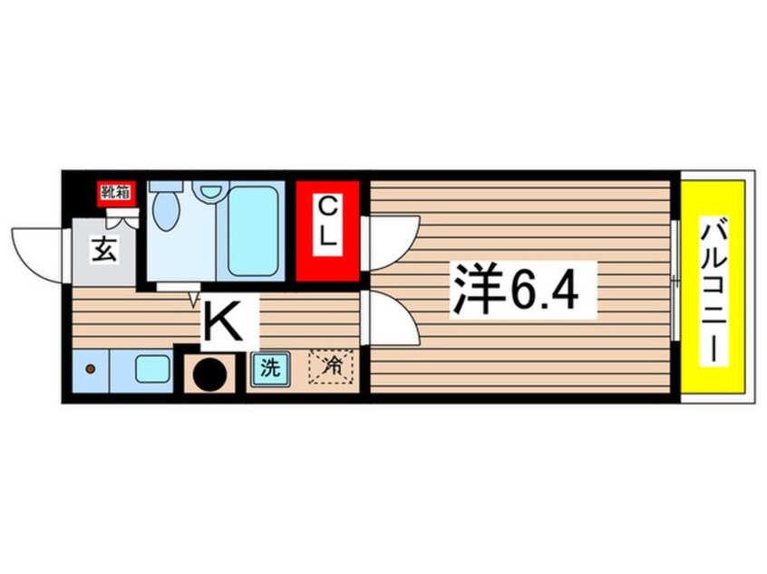 間取図 あけぼの巌ビル