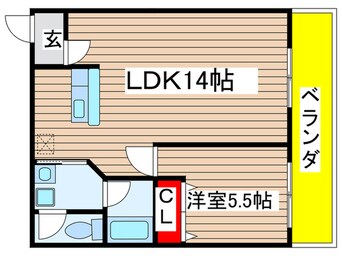 間取図 山田ビル