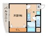 パティオ名駅西 1Kの間取り
