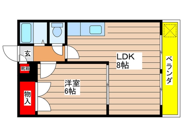 間取り図 エスタ植田