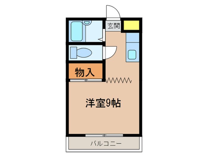 間取り図 ハイツ林ヶ丘