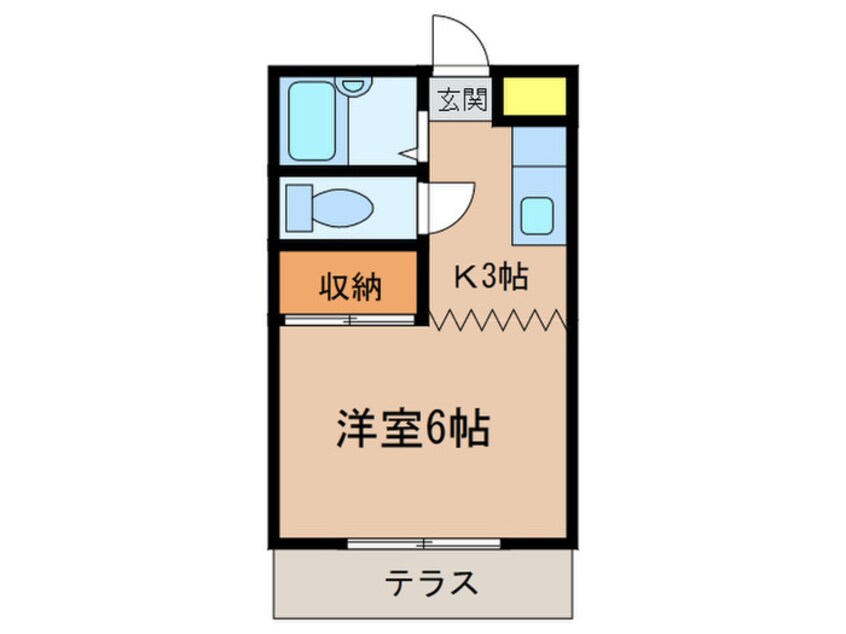 間取図 ハイツ林ヶ丘