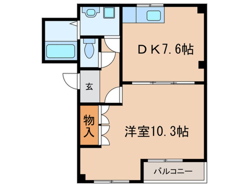 間取図 オレンジハウス