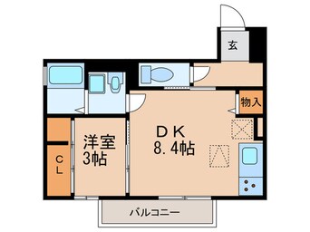 間取図 ボンテール池端