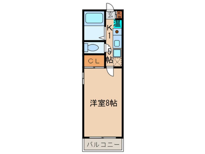 間取図 セレニ－ルＥＸ１
