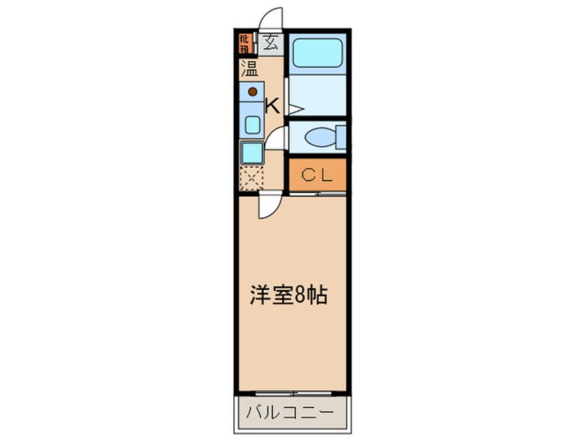 間取図 セレニ－ルＥＸ１