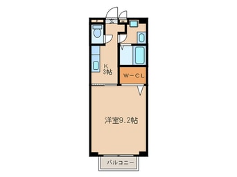 間取図 サンモ－ル緑Ａ棟