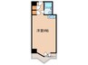 栄マンションS棟(513) 1Rの間取り