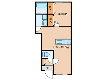 間取図 リーブル　ミネット