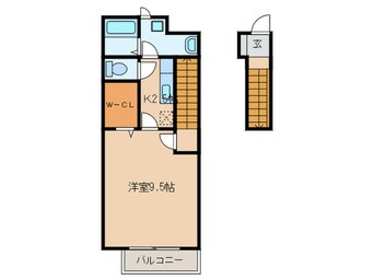 間取図 アンプルールリーブル行連