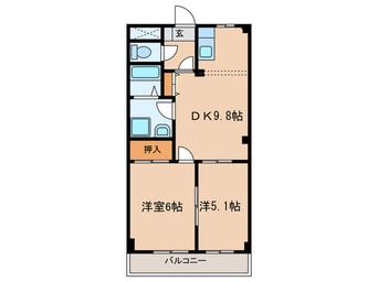 間取図 エクレール