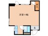 シャト－鶴舞 1Rの間取り