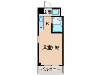 間取図 長谷川ビル矢田南