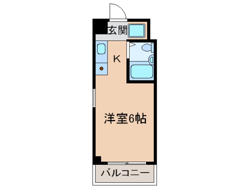 間取図 長谷川ビル矢田南